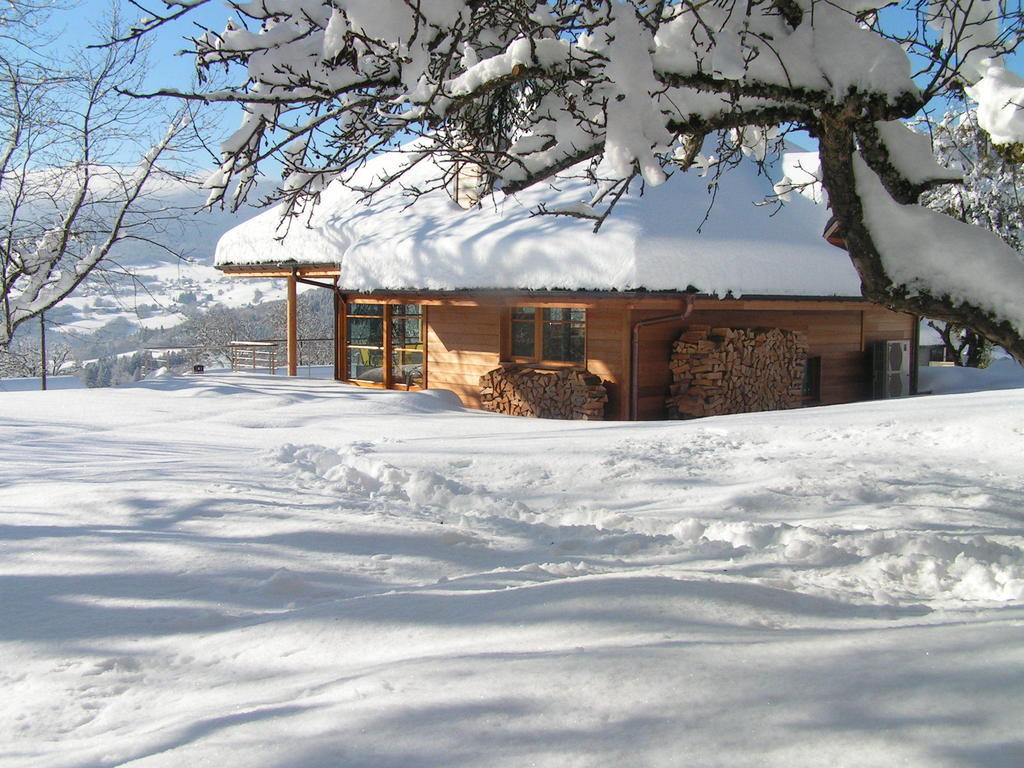 Les Perrelles Bed & Breakfast Bellecombe-en-Beauges Exterior foto